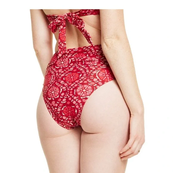 Rhode x Target Floral Print High Waist Bikini Bottom and Top- NEW WITH TAGS - Picture 3 of 11